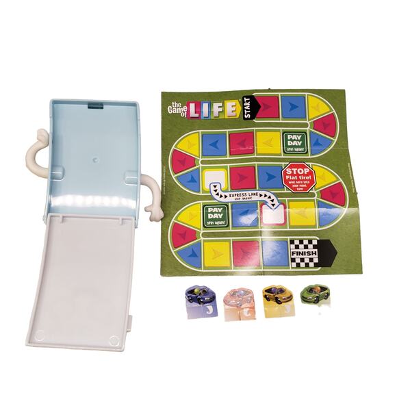 Game of Life McDonalds Happy Meal Toys 2021 Complete Travel Size Game of Life - Picture 6 of 12